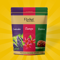 3 IN 1 AGARBATTI ZIPPER