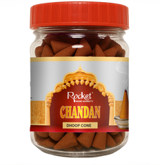 CHANDAN DHOOP CONE JAR