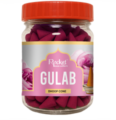 GULAB DHOOP CONE JAR