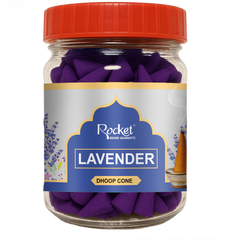 LAVENDER DHOOP CONE JAR