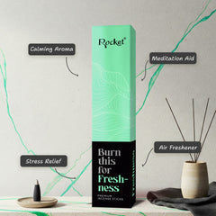 BURN THIS FOR FRESHNESS INCENSE STICKS