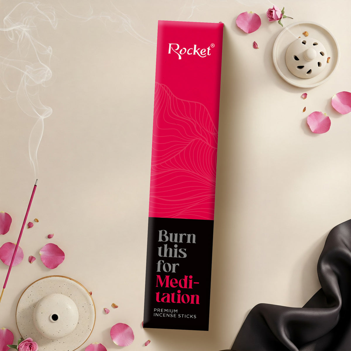 BURN THIS FOR MEDITATION INCENSE STICKS