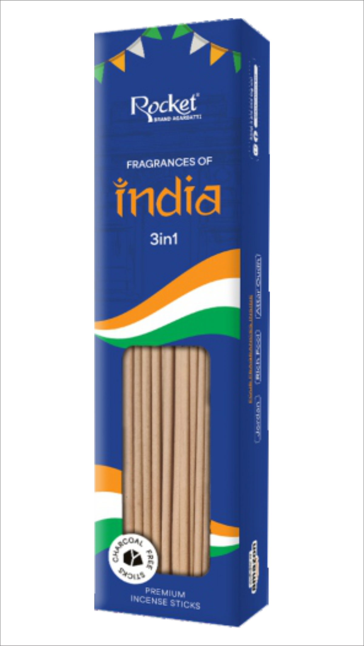 FRAGRANCES OF INDIA - 3 IN 1 INCENSE BOX