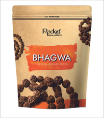 BHAGWA ZIPPER AGARBATTI - MONTHLY BACHAT PACK