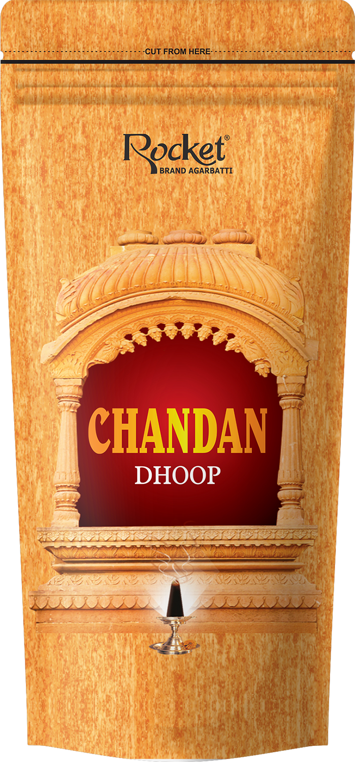 CHANDAN WET DHOOP STICKS ZIPPER