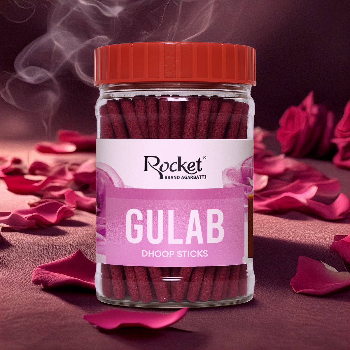 GULAB DHOOP STICKS JAR