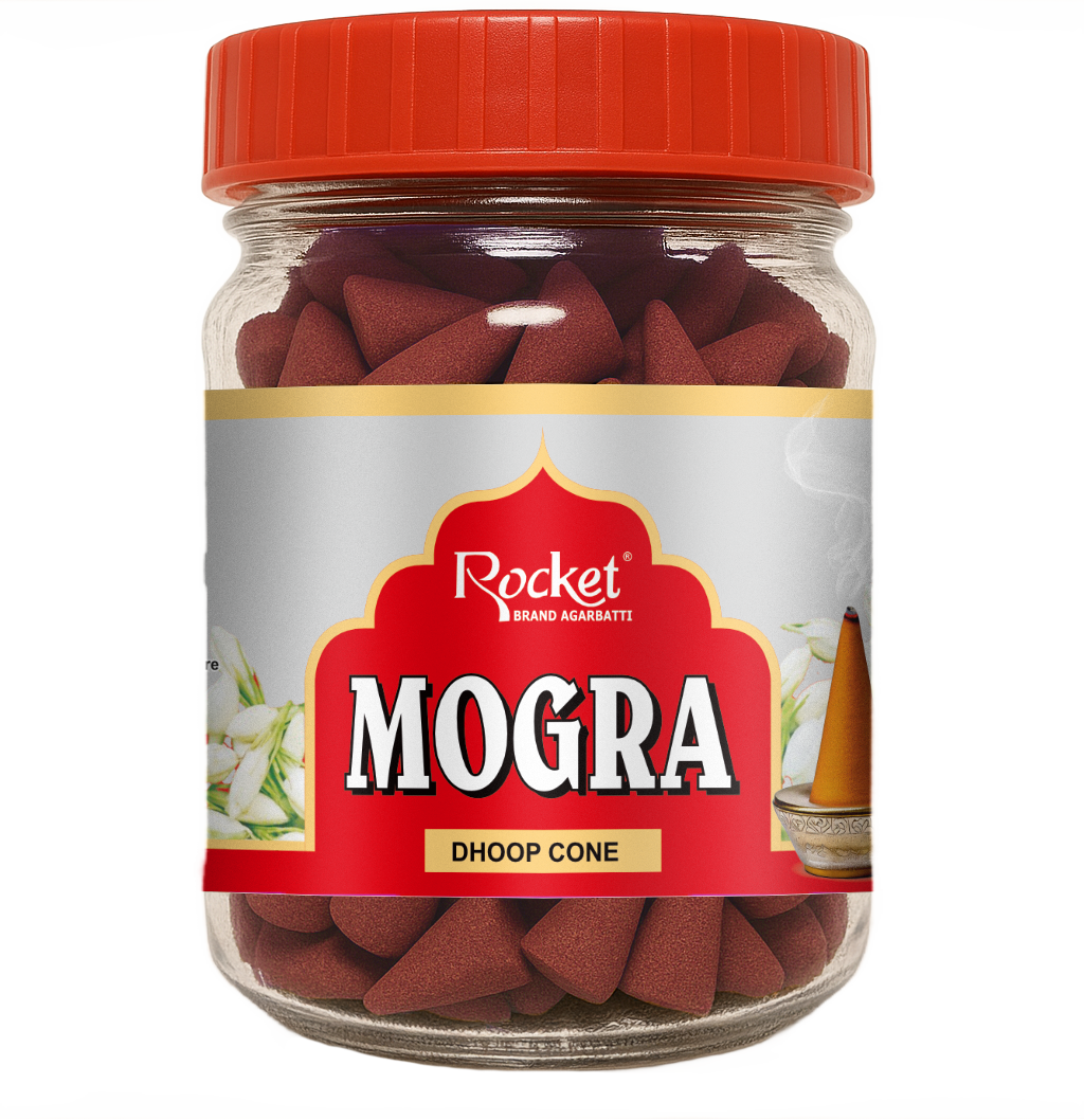 MOGRA DHOOP CONE JAR